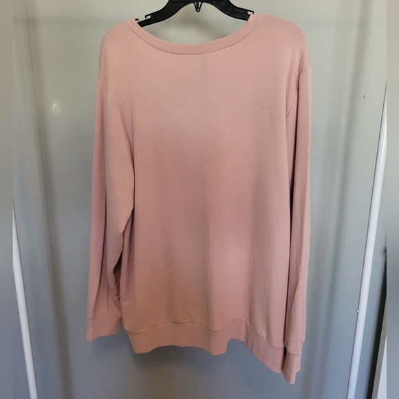 Torrid Because I Said So Long Sleeve Lounge Sweatshirt, BNWT, Size 3X - Picture 3 of 6